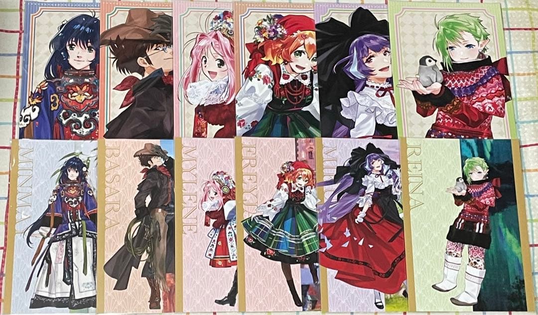 マクロス万国博覧会 マクロス万博 ガラポン C賞ポストカード 12種