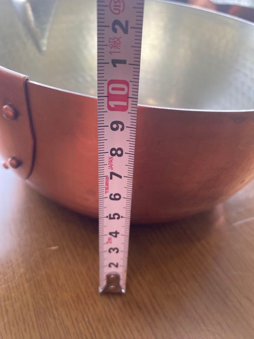 丸新銅器　雪平鍋2点　玉子焼1点