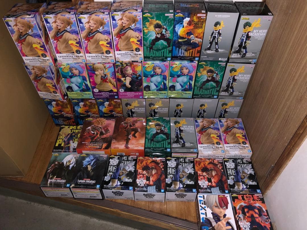 ヒロアカ　いずく　轟　トガ　爆轟　ミルコ　ねじれ　はつめなど　フィギュア40個