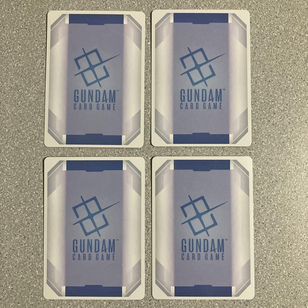 ☆ガンダムカードゲーム☆ガンタンク☆4枚セット☆チャンピオンシップ