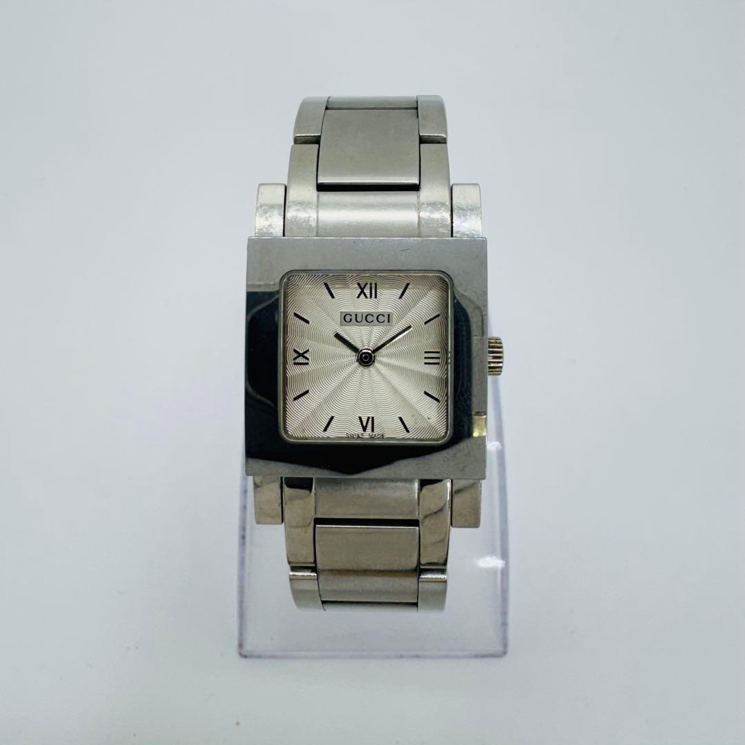 ✨GUCCI✨グッチ✨7900L.1✨シルバー✨クォーツ✨シルバー文字盤✨腕時計
