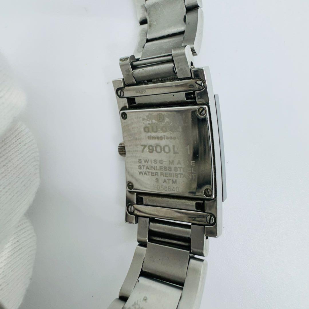 ✨GUCCI✨グッチ✨7900L.1✨シルバー✨クォーツ✨シルバー文字盤✨腕時計