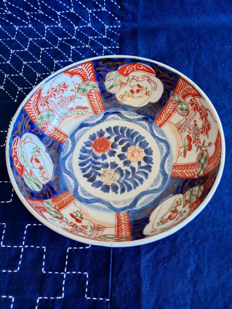 ☆匿名配送☆アンティーク 骨董 伊万里焼 古伊万里 中鉢