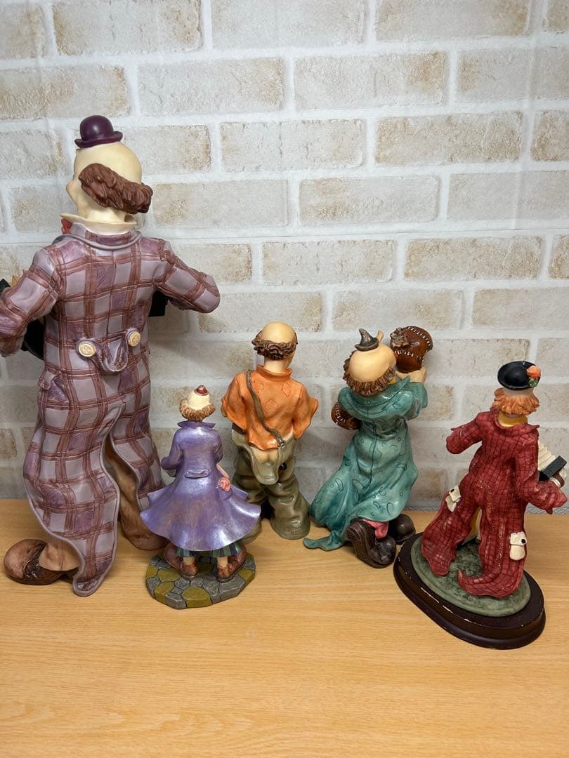 【癒し系】 ピエロ ベビードール ファーマーズ ファミリー 置物 16点