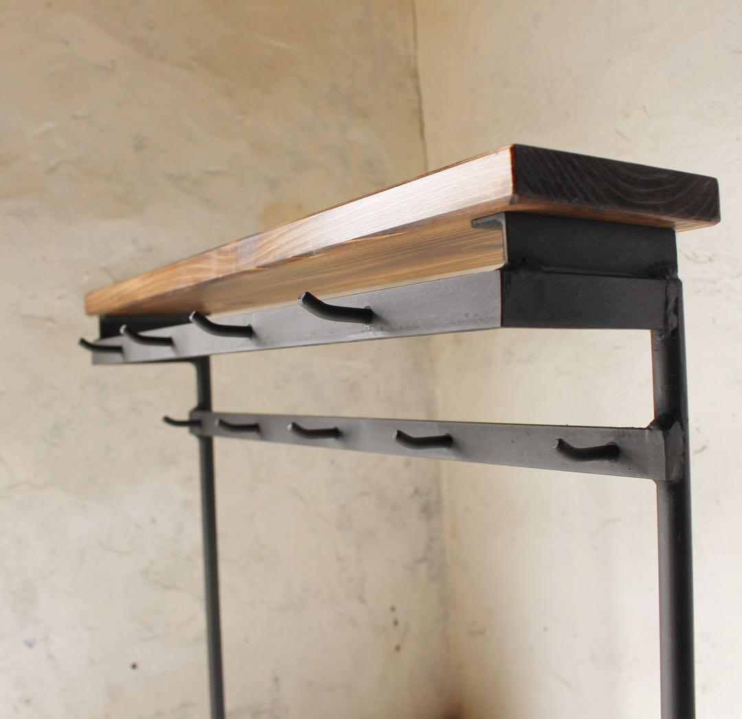 アイアンキッチン小物掛け