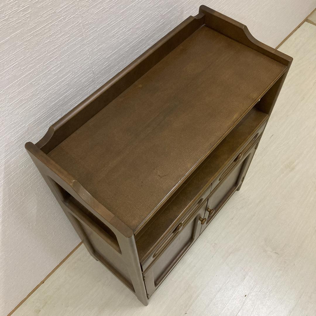 【カリモク】キャビネット　電話台　FAX台　収納　サイドボード