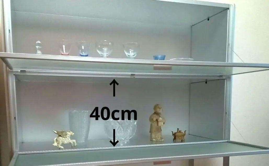 トーヨーキッチンスタイル ★アッキーレ★ガラス収納庫 送料込み(たのメル便)