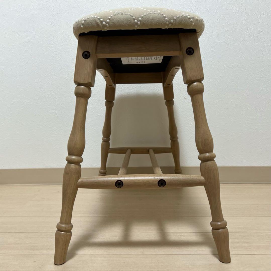 ミナペルホネン スツール タンバリン スリム 【エクリュ/キャメル】 ベンチ