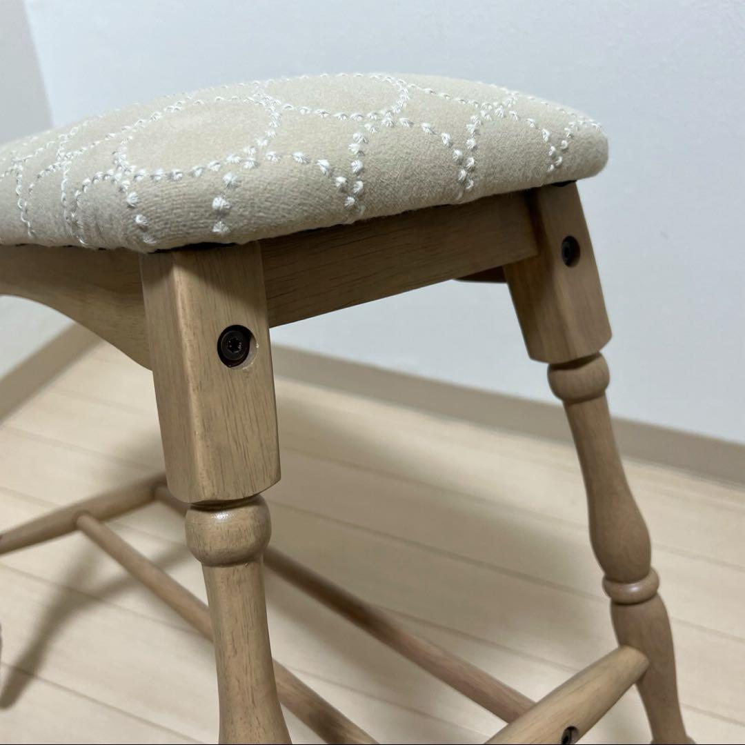 ミナペルホネン スツール タンバリン スリム 【エクリュ/キャメル】 ベンチ