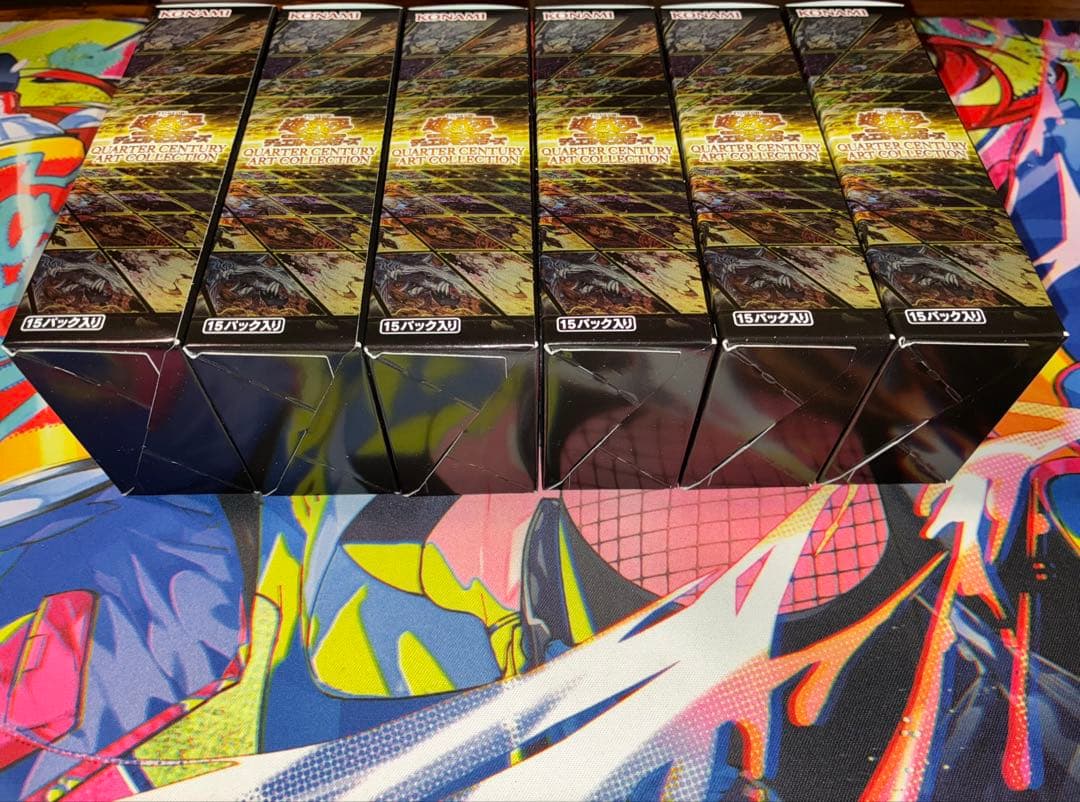 遊戯王 クォーターセンチュリーアートコレクション 6BOX アーコレ 25th
