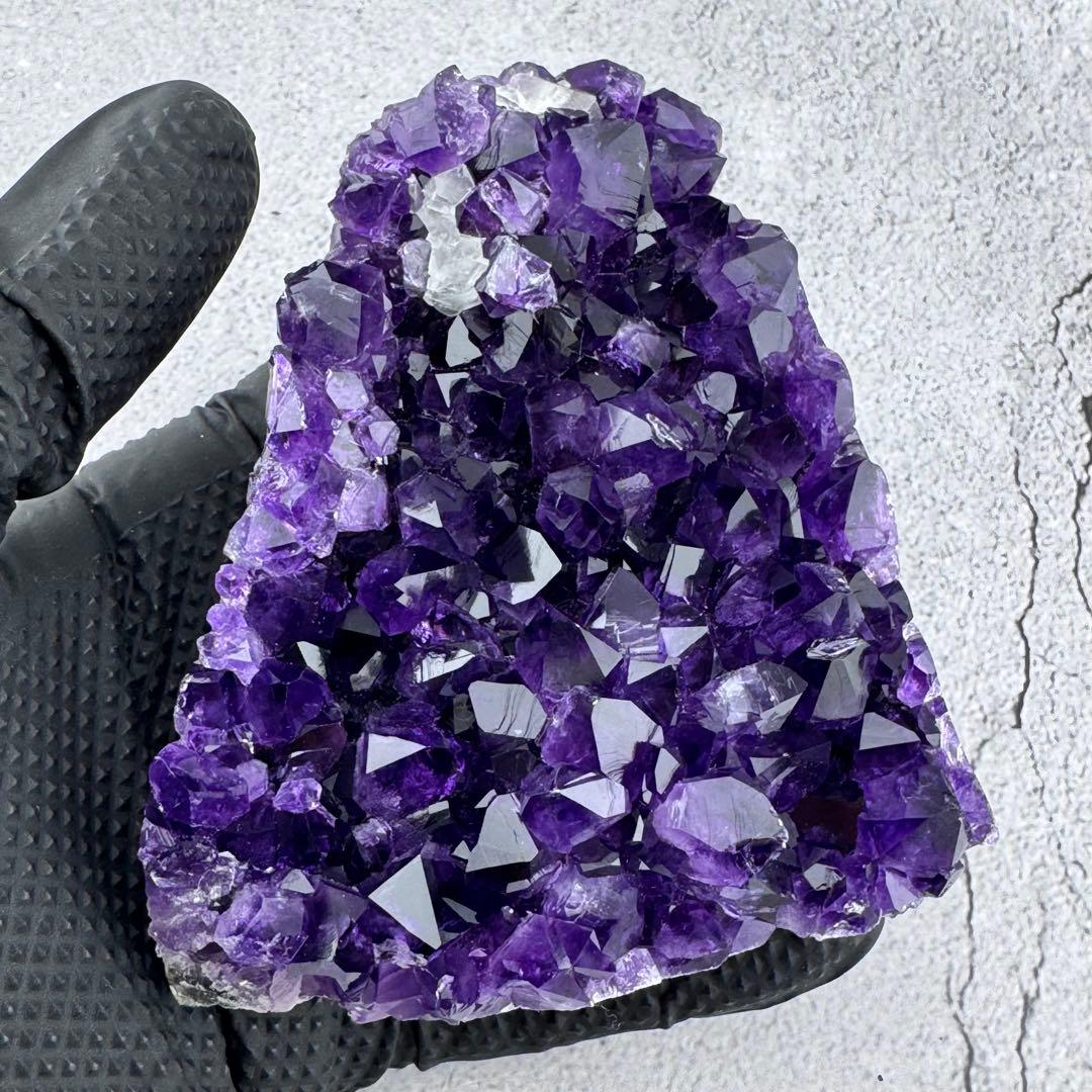 G-191高品質アメジスト クラスター 原石 ウルグアイ産 高濃度 天然石