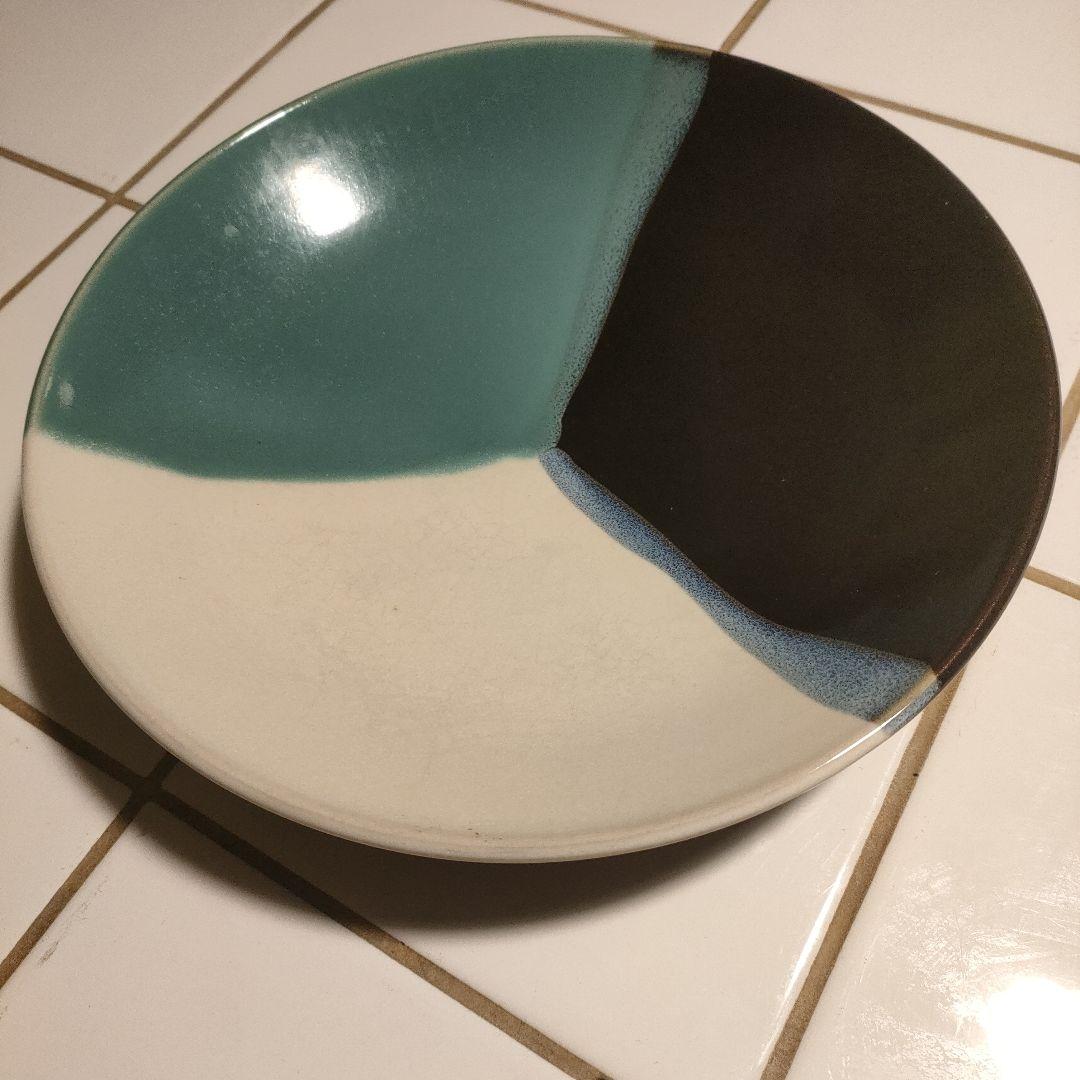 お値下げ　中井窯　３色　８寸皿