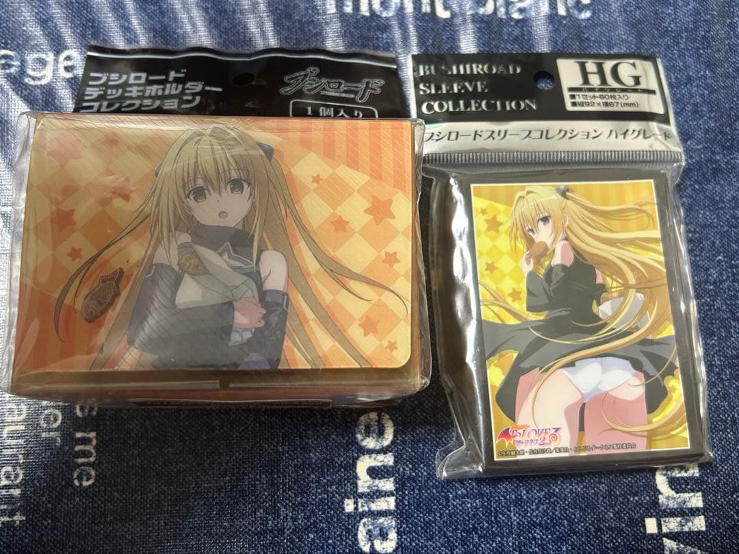 ToLOVEる ダークネス 金色の闇 ヤミ スリーブ デッキケース - メルカリ