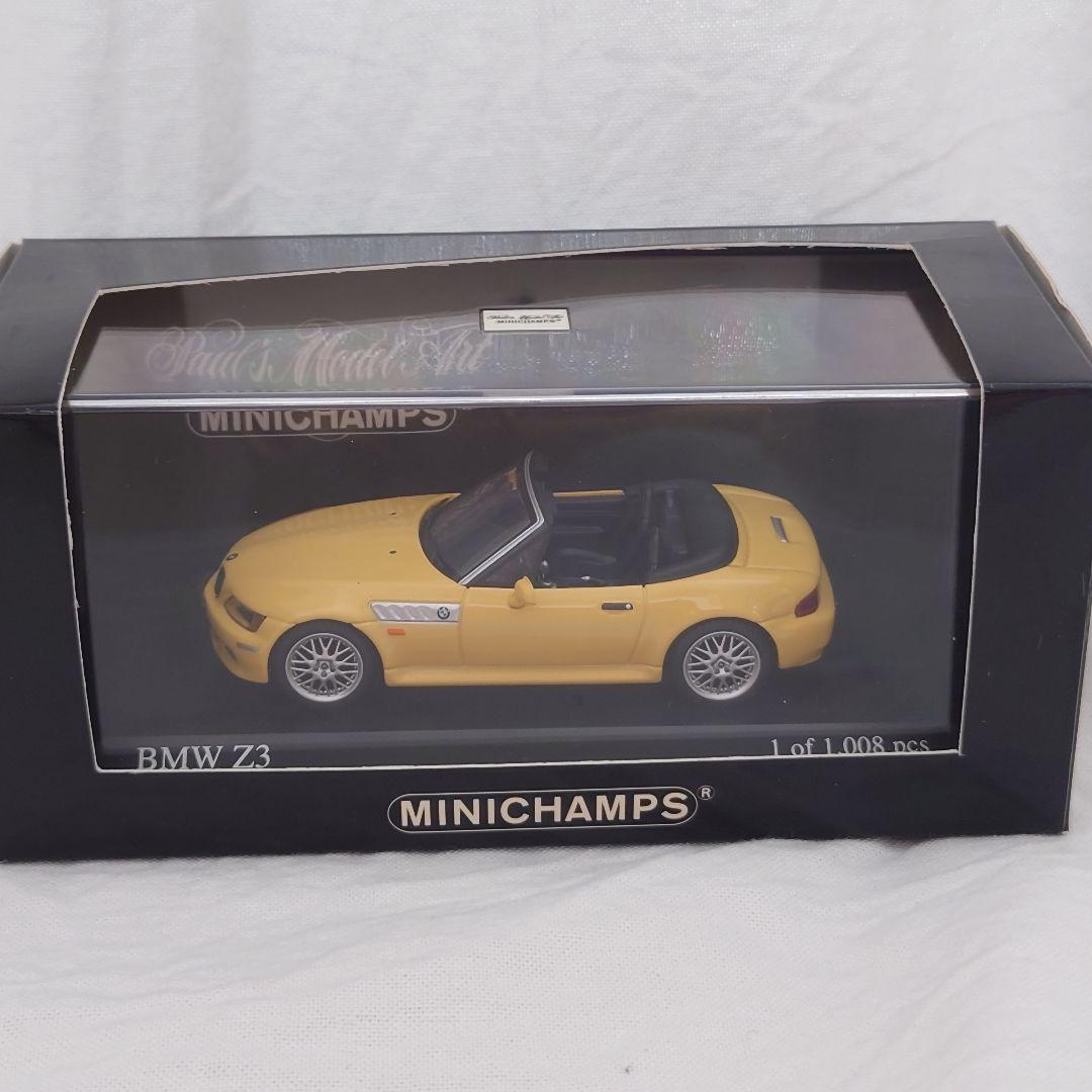 【美品】MINICHAMPS 1/43 BMW M3GTR , Z3 , Z8