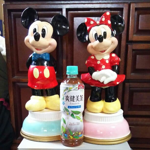 ミッキーミニーオルゴールペアー