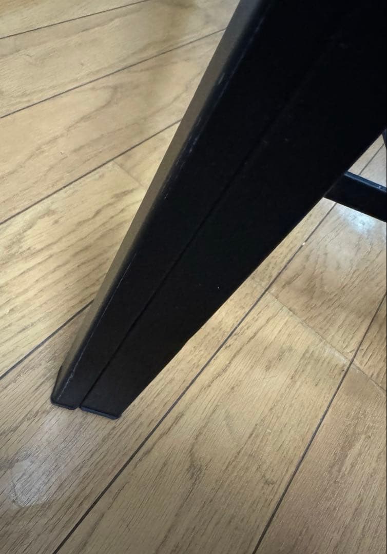 昭和レトロ ミッドセンチュリー アイアンフレーム センターテーブル ガラス天板