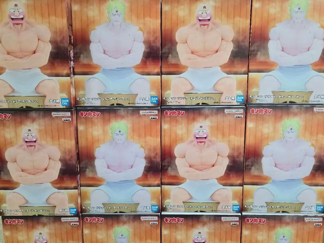 キン肉マン サウナフィギュア キン肉マン、テリーマン2種5セット