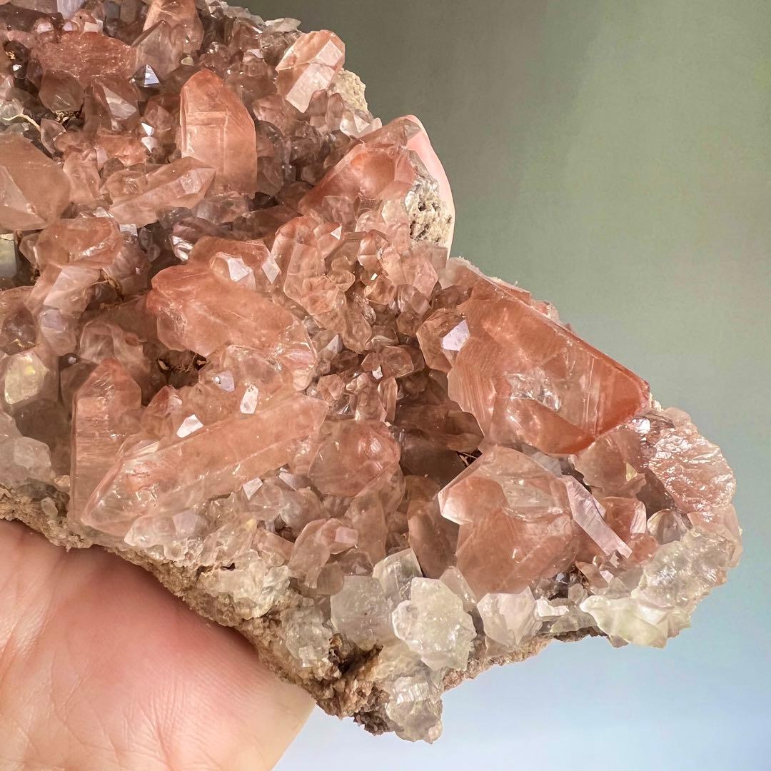 鬼激レア　BIGサイズ　ストロベリーレムリアン　ディアマンティーナ産　クラスター