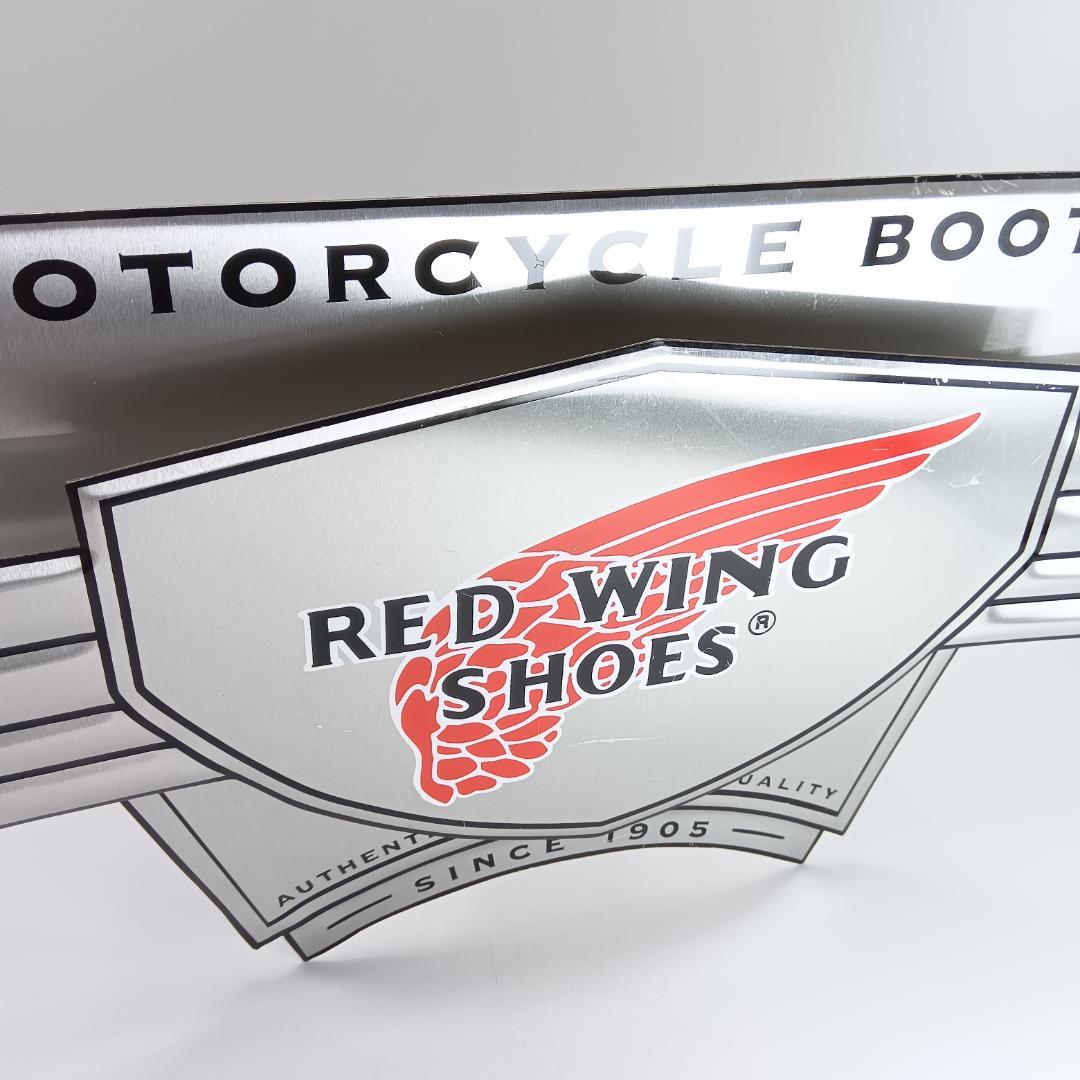 レッドウィング　看板　red wing　アドバタイジング　ディスプレイ　バイク