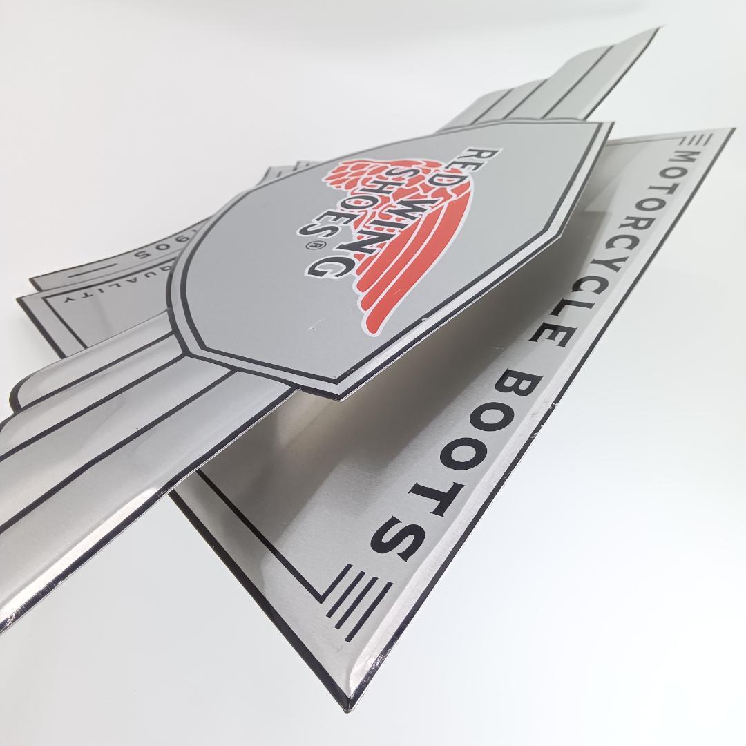 レッドウィング　看板　red wing　アドバタイジング　ディスプレイ　バイク