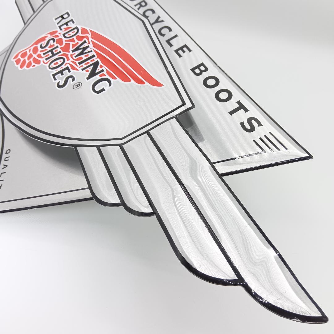 レッドウィング　看板　red wing　アドバタイジング　ディスプレイ　バイク