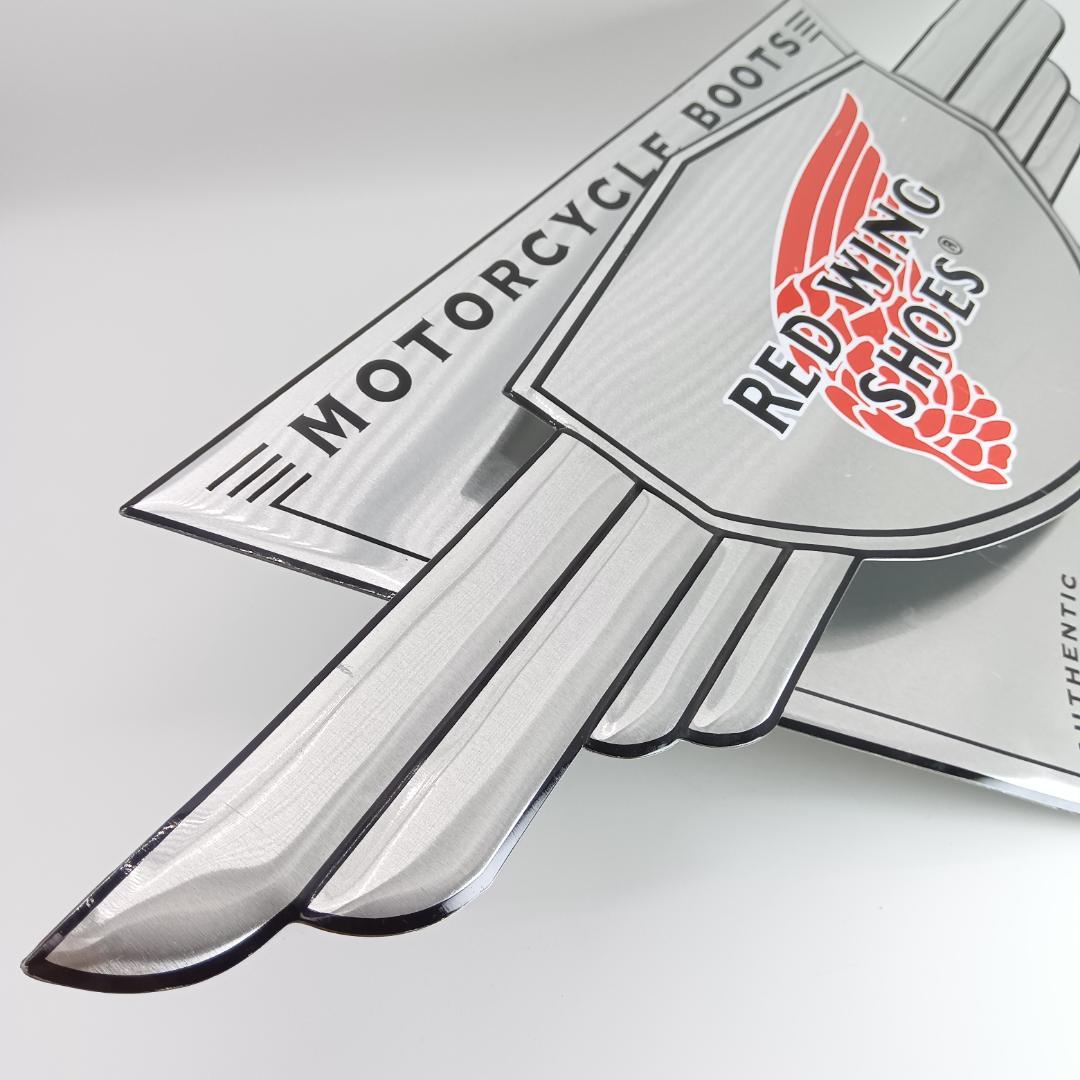 レッドウィング　看板　red wing　アドバタイジング　ディスプレイ　バイク