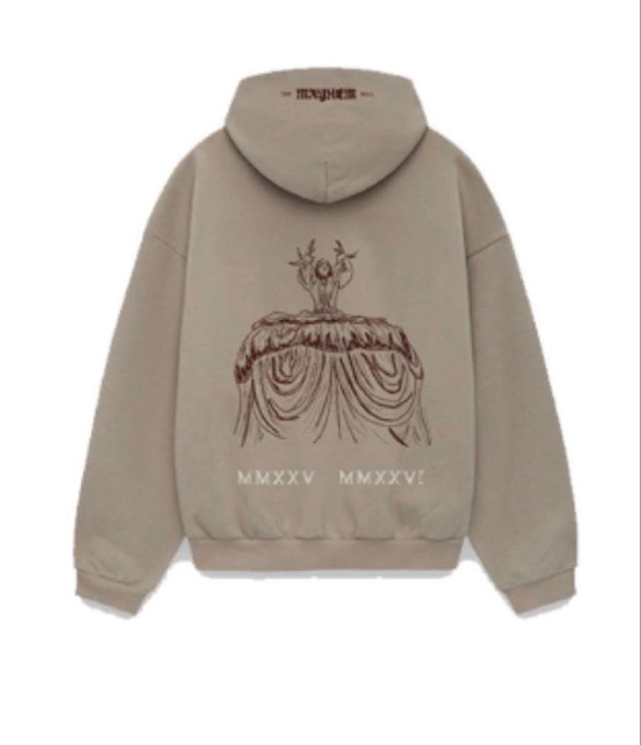 Lady Gaga The MAYHEM ZIP HOODIE M ベージュ - メルカリ