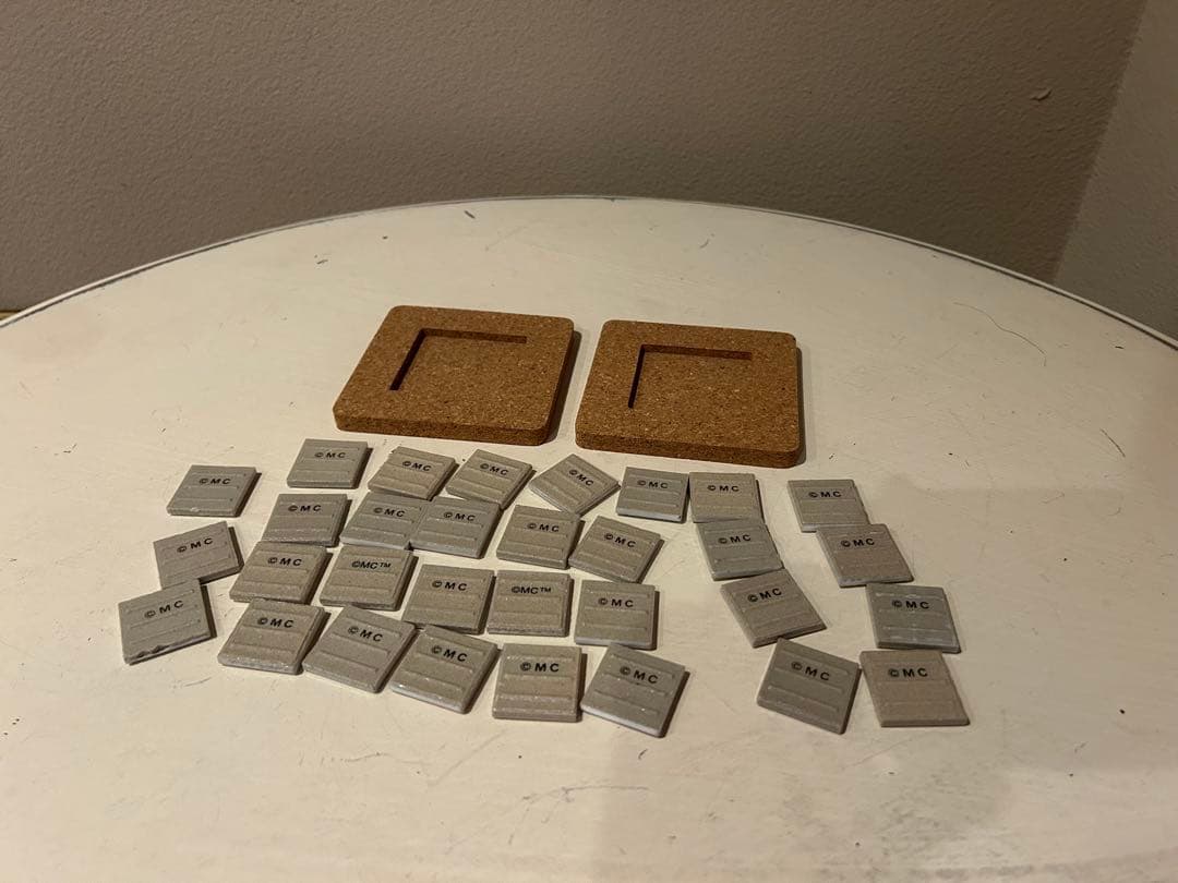 ムーミン タイル31個とコースター2個