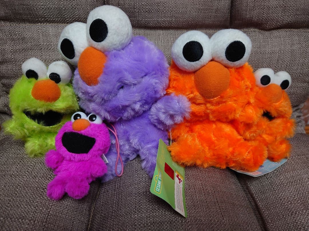 セサミストリート ぬいぐるみ キーホルダー まとめ売り 最終お値下げ