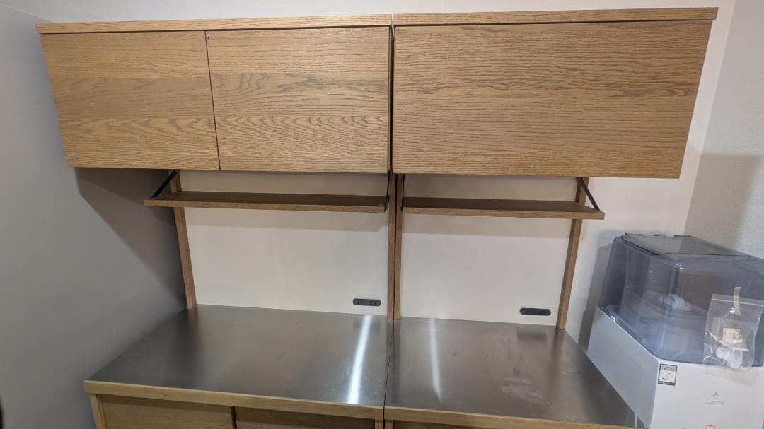 【美品】unico キッチンボード　DIFE（ディフェ）W800