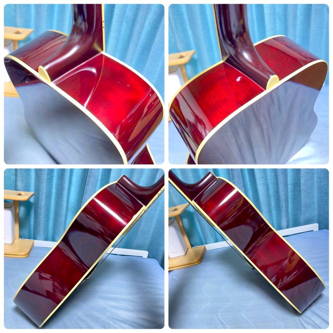 牛骨】ヤマハ☆FG720S！赤！アコギ【弾き易く調整☆新品の弦】 - メルカリ