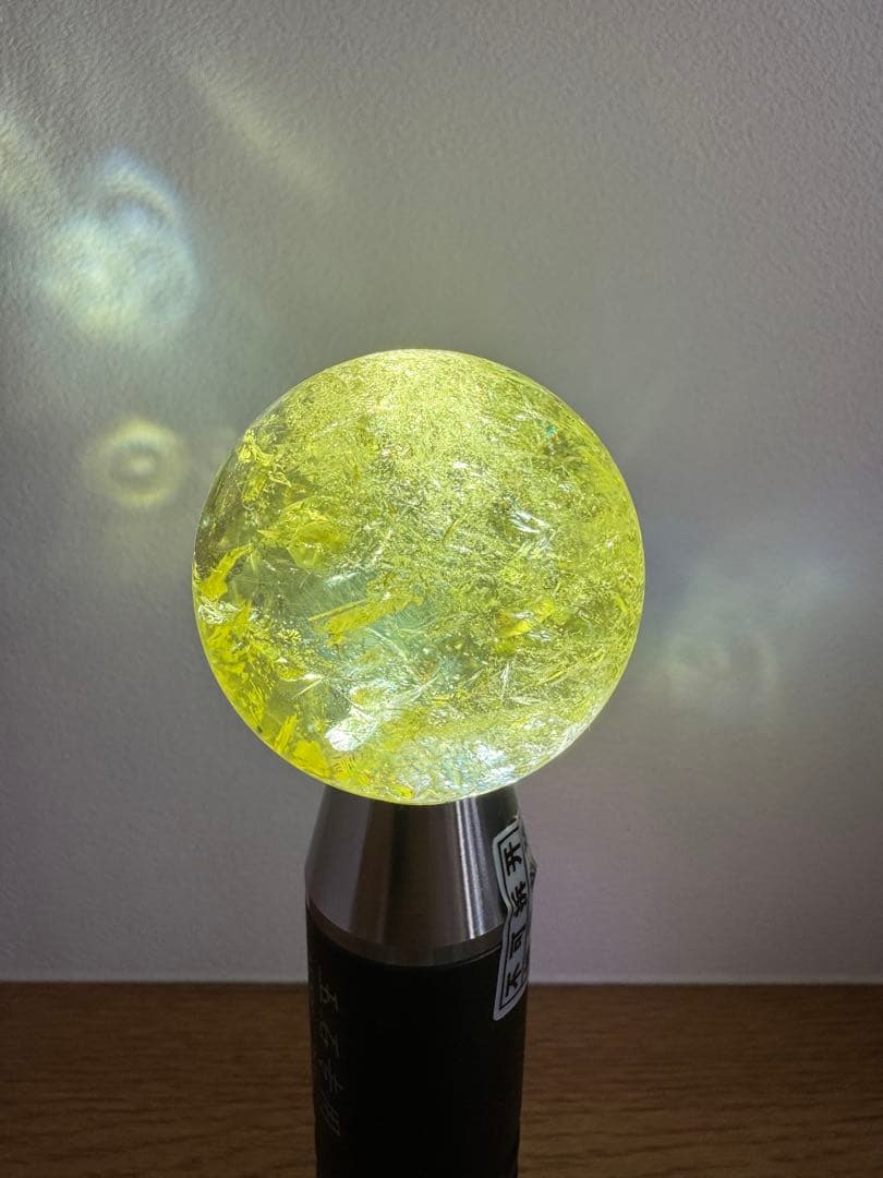 【透明度抜群】シトリン スフィア 丸玉