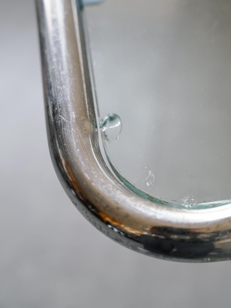 ヴィンテージ　アイアンガラステーブル 什器 ミッドセンチュリーモダン