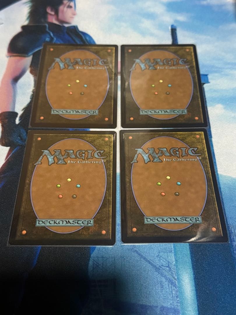 Lotus Petal 水蓮の花びら　英語版 4枚セット　エッチングfoil