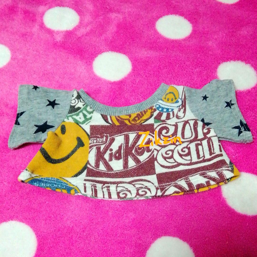 5］ぬいぐるみ 洋服 スマイル お座りクマ チャングンソク Zikzin