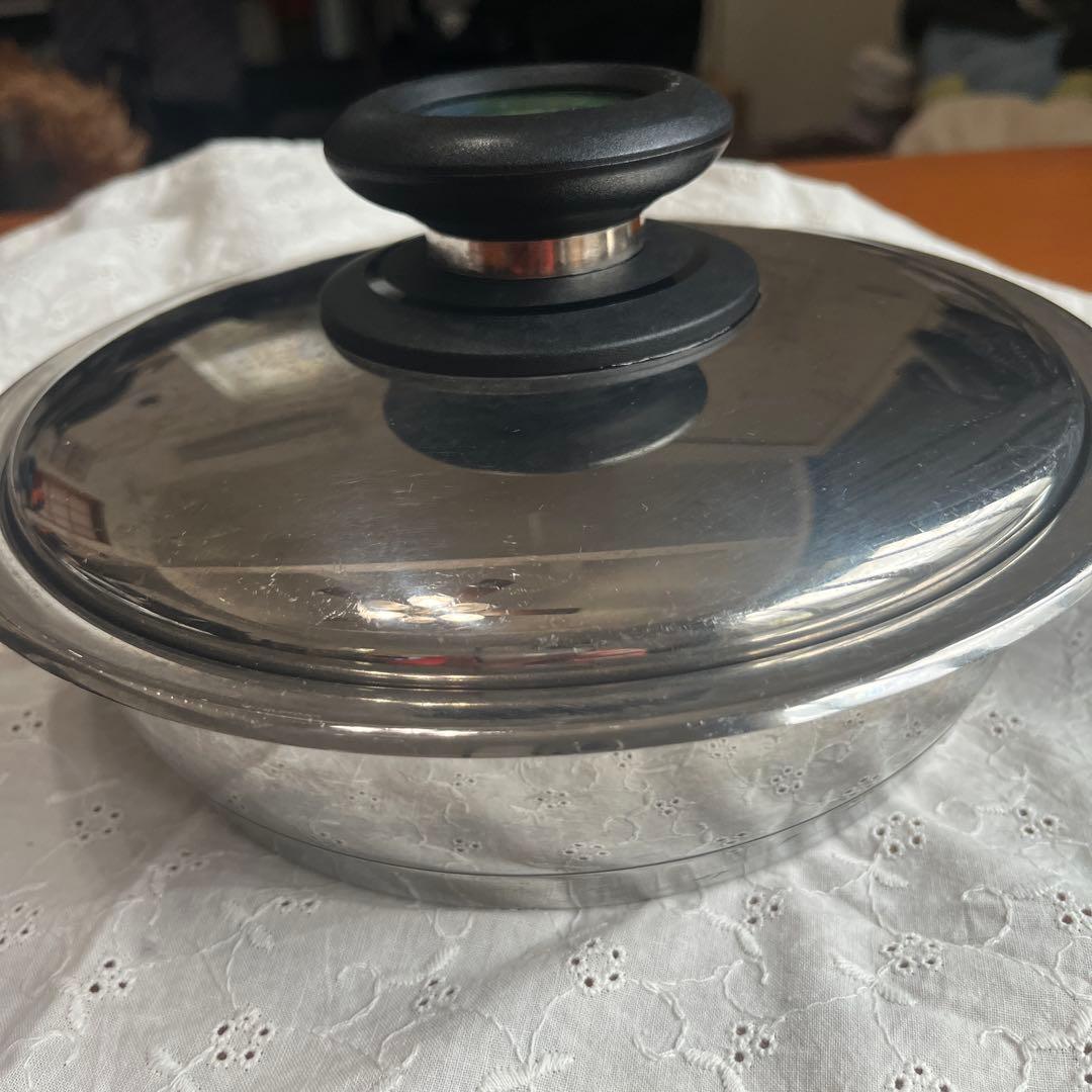 compas 片手ディープフライパン サーモメーター付 IH対応 1.5ℓ