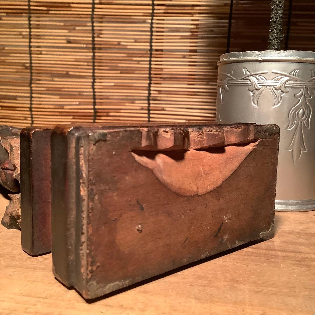 室町期「夜叉・鬼子母神」鬼子母神信仰・訶梨帝母・外護神・木彫彩色