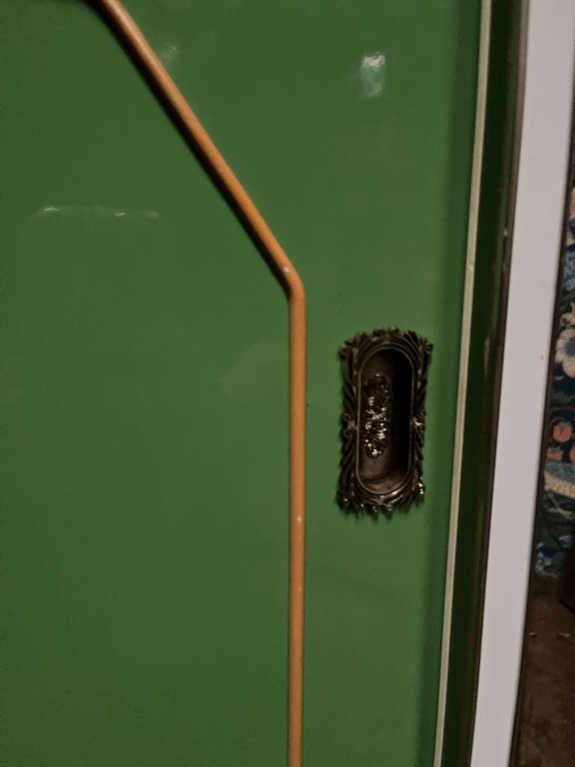 食器棚 レトロポップ 昭和レトロ インテリア 水屋 飾り棚 当時物