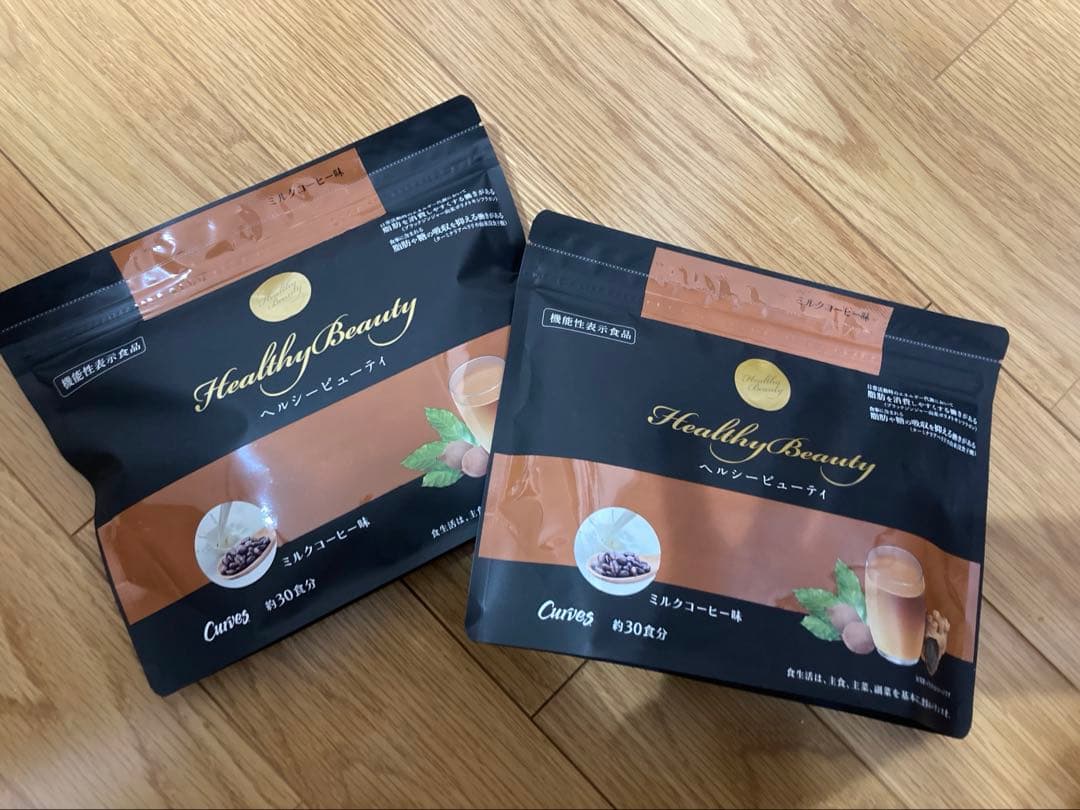 【値下げしました】カーブスヘルシービューティ　ミルクコーヒー味　2袋セット