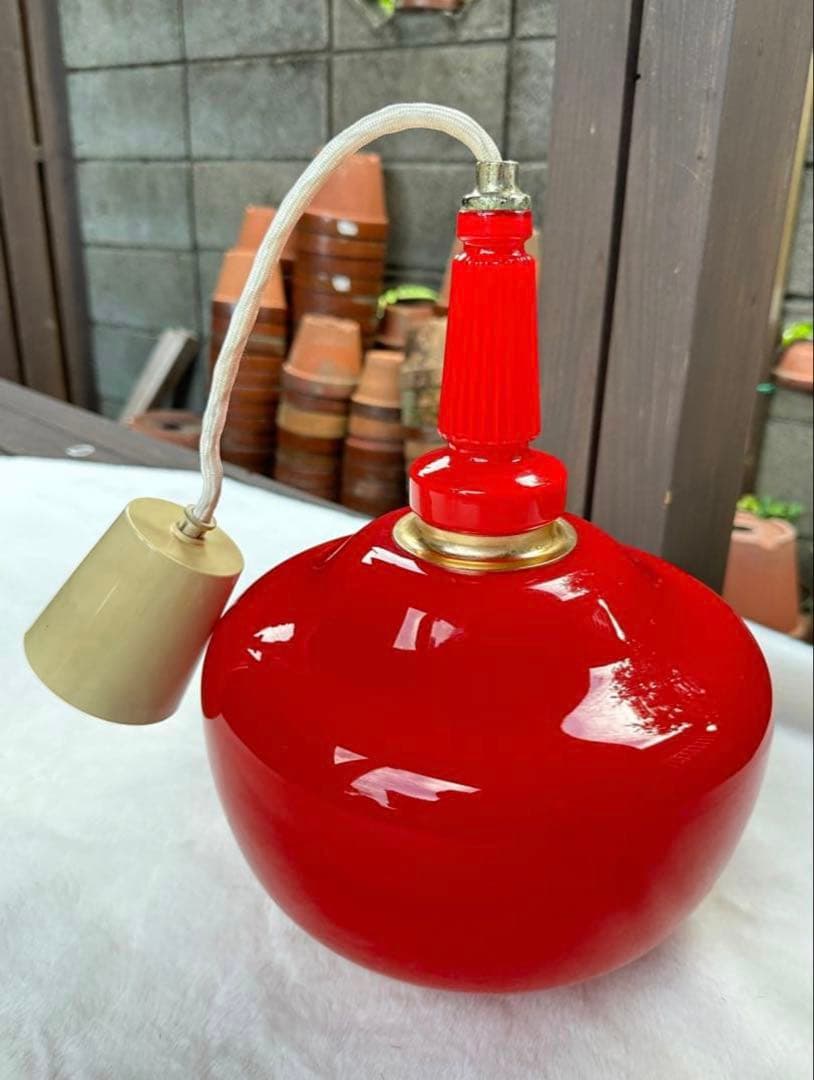 昭和レトロ　ナショナルチューリップ　ペンダントライト　レトロ照明