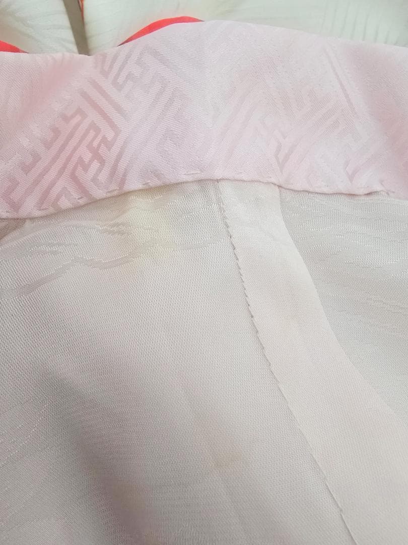 七五三　7歳　部分絞り　正絹　着物　セット　女の子 *c68