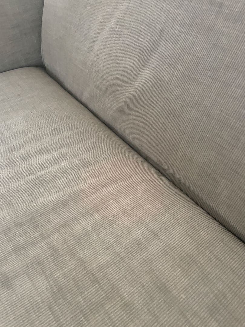 Modena 3人掛けソファ ファブリックグレー　ボーコンセプト