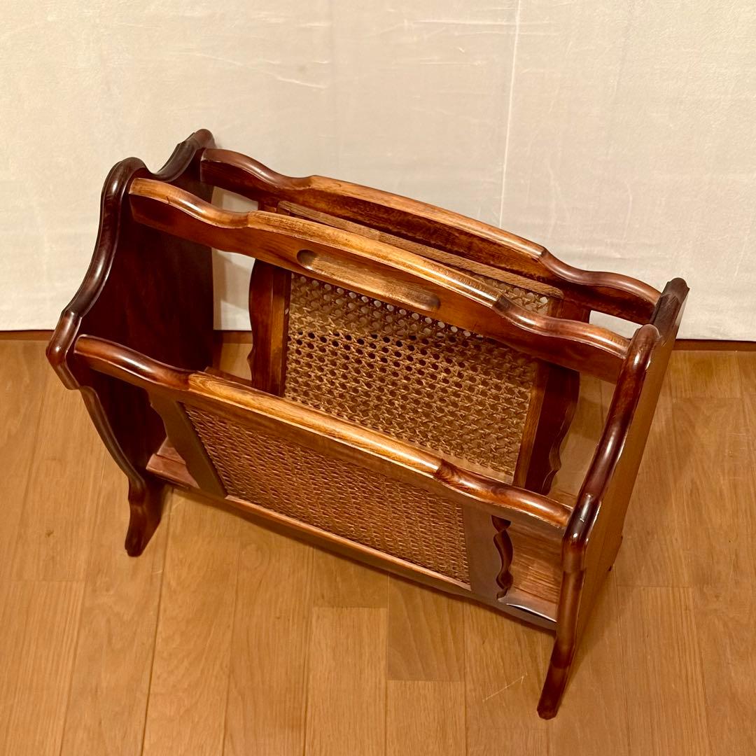 【karimoku】\"コロニアル\"マガジンラックAC0101NK