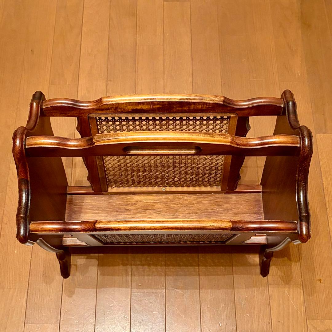 【karimoku】\"コロニアル\"マガジンラックAC0101NK