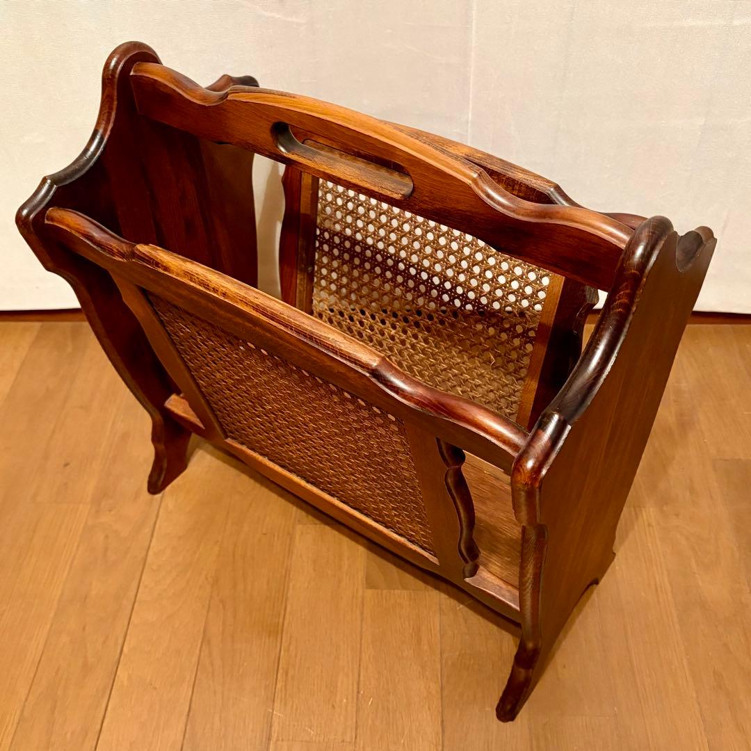 【karimoku】\"コロニアル\"マガジンラックAC0101NK