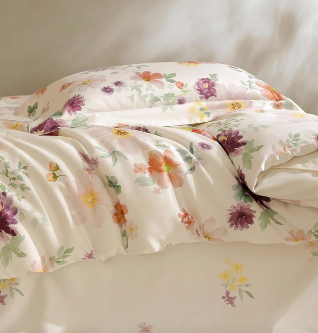 オーダーメイド エジプト超長綿 600TC カラフル ベッドシーツ ４点セット