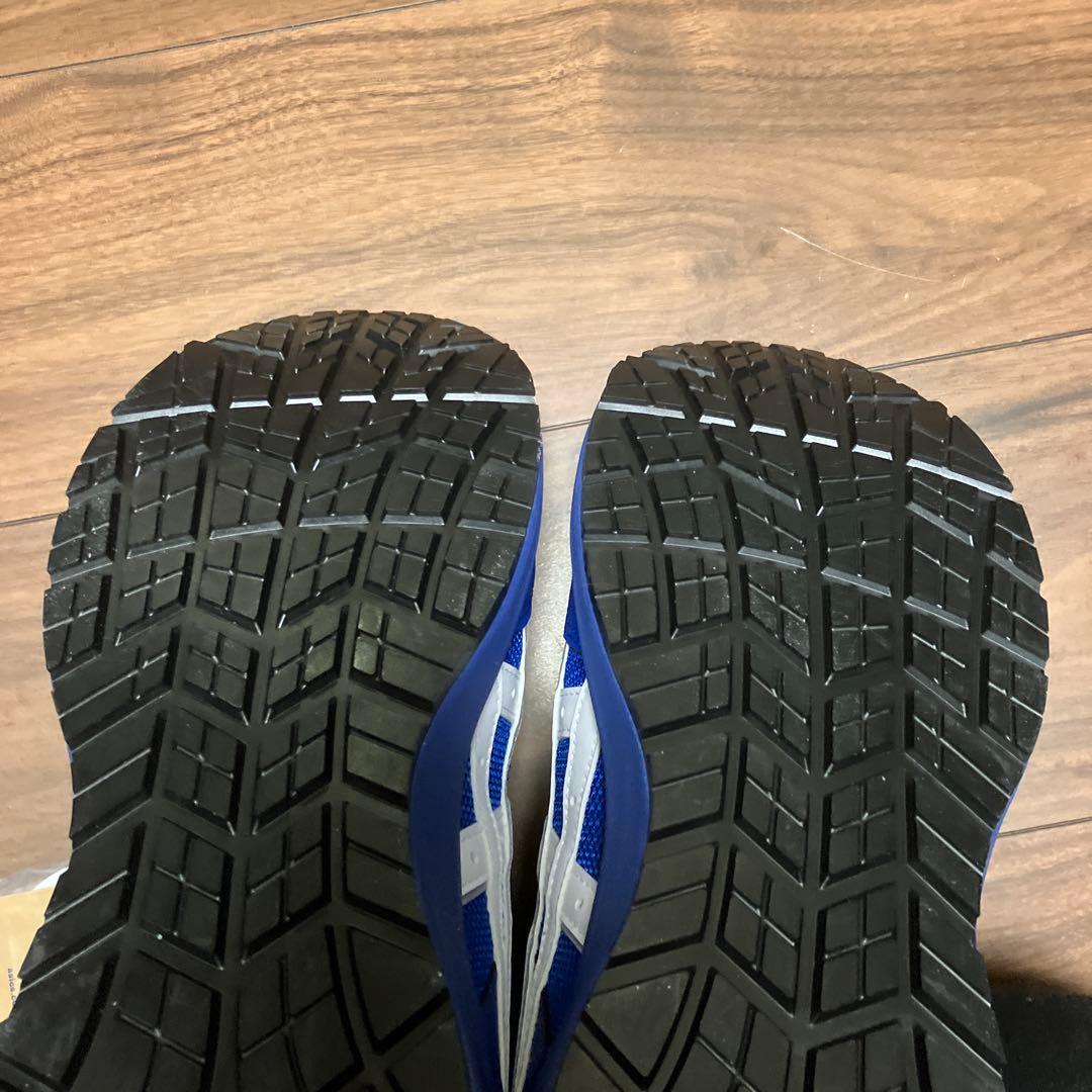 アシックス　安全靴　BOA ローカット タグ付き　未使用品　ブルー　27.0