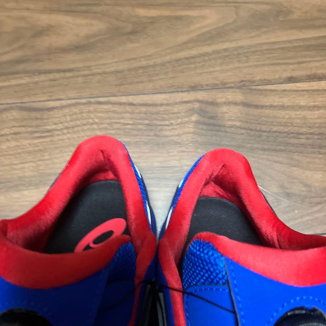 アシックス　安全靴　BOA ローカット タグ付き　未使用品　ブルー　27.0