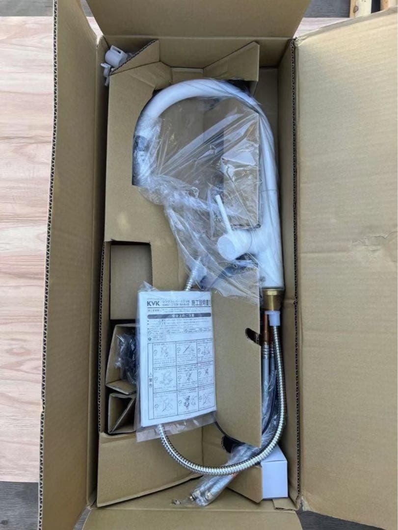 【KM6071ECM4】シングルシャワー付混合栓（センサー付き）