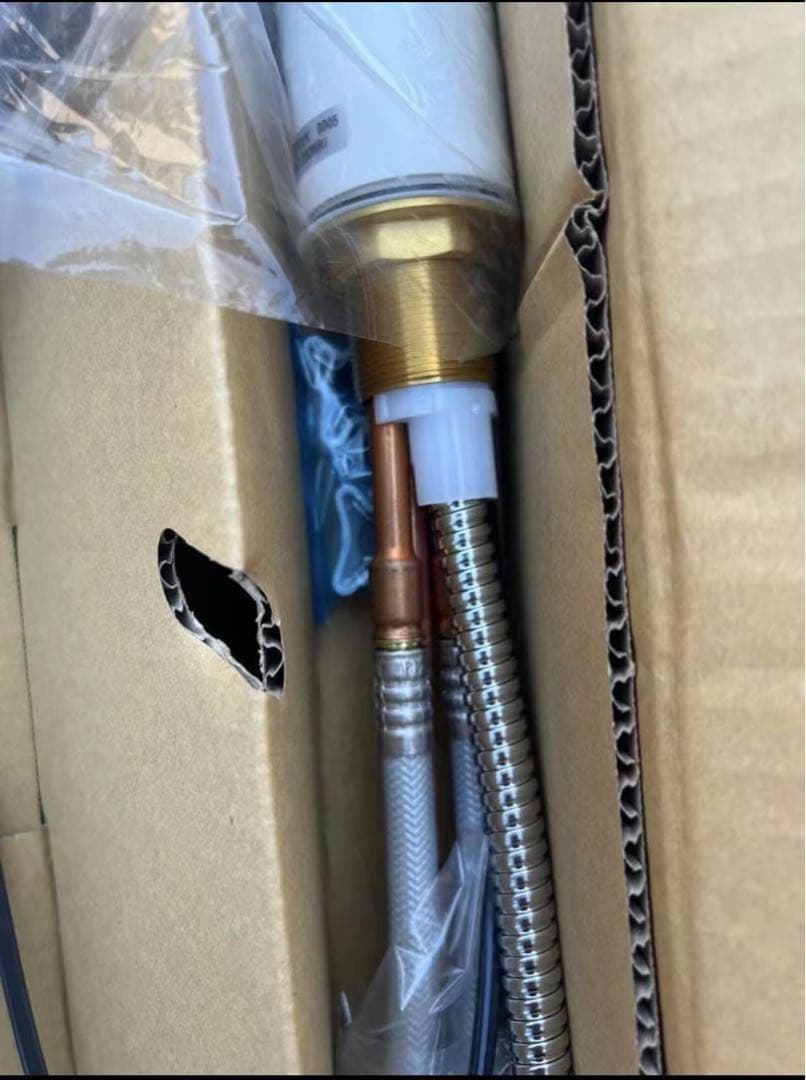 【KM6071ECM4】シングルシャワー付混合栓（センサー付き）